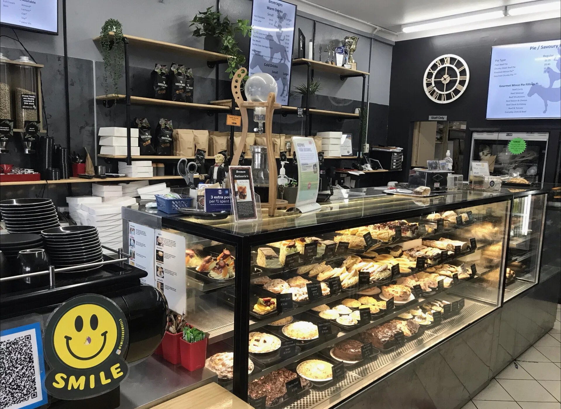 Menu Pies & Pastries Umina Beach Bremen Patisserie