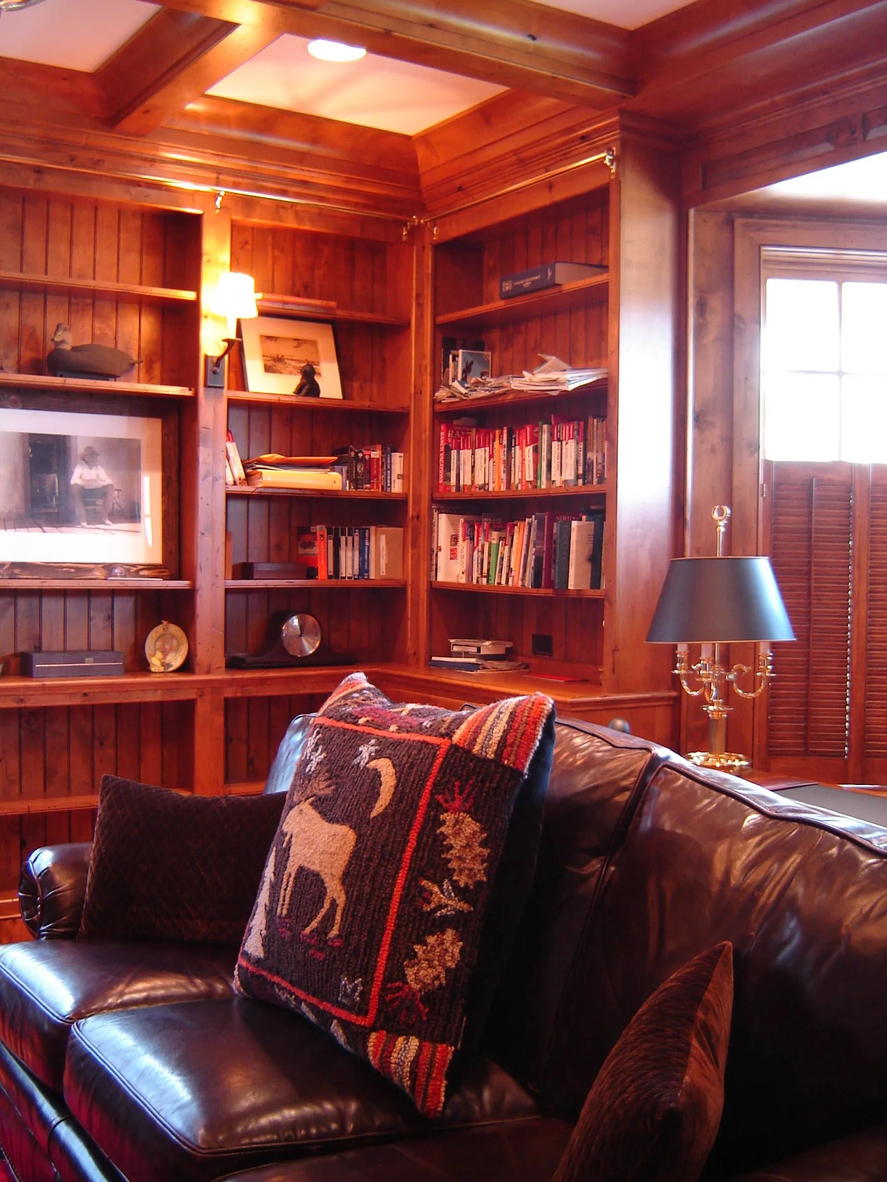 Custom Bookcases & Bookshelves NY NJ PA Odhner Fine Woodworking