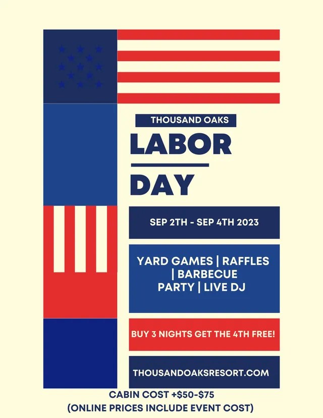 Events For Labor Day Weekend 2023 Things To Do | Thousand Oaks Resort