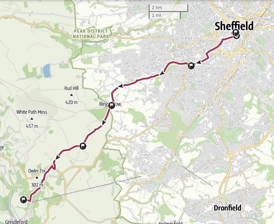 The Hallam Pilgrim Way is Ready to Walk!