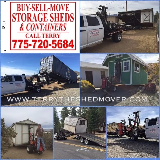 Shed Mover in Reno, NV Terry The Shed Mover, LLC