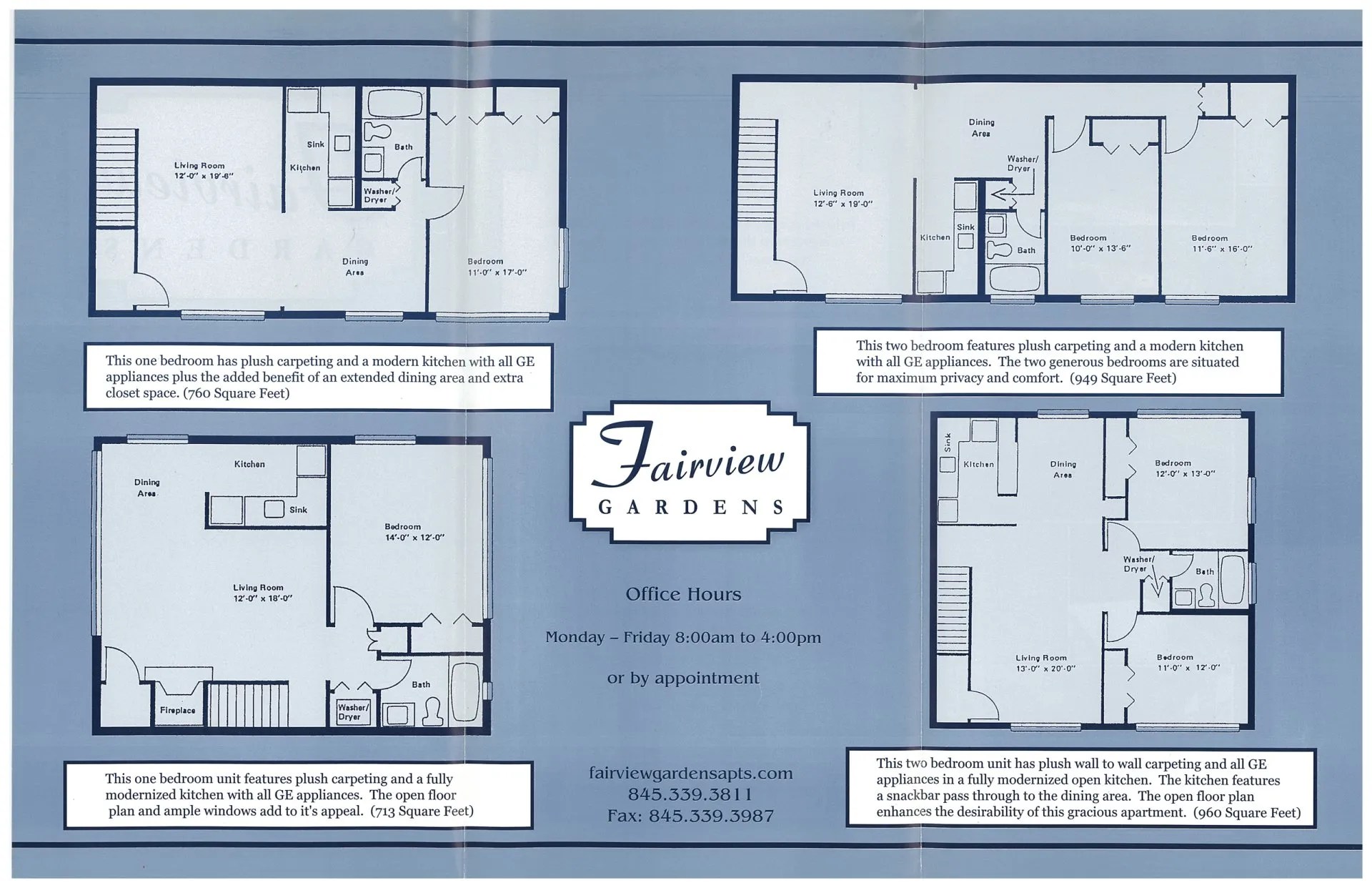Upstate NY Apartment Community Details in Kingston, NY Amenities