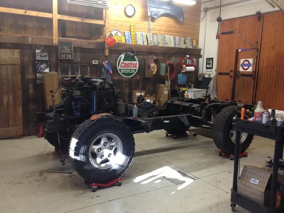 British 4x4 Specialists Land Rover Repair shop near