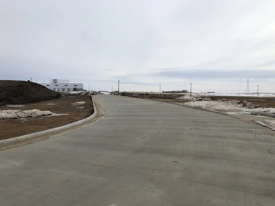 Concrete Parking Lot Watertown, SD B & E Concrete
