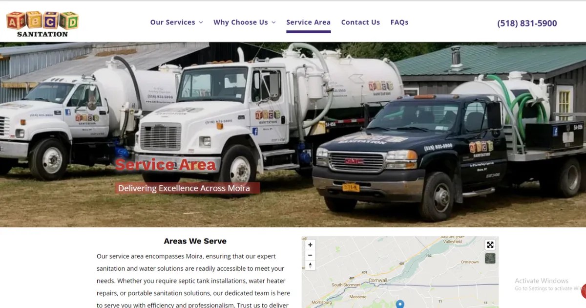 ABCD Sanitation Service Area Reliable Local Solutions
