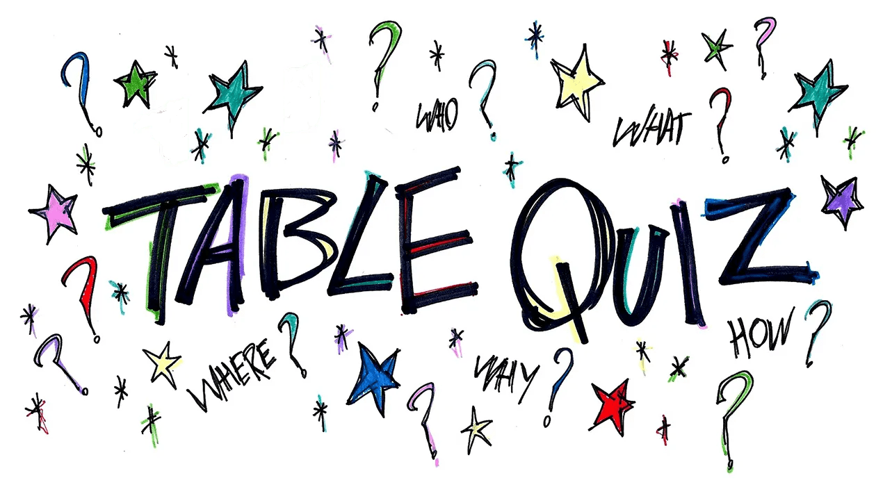 Trivia Table Quiz