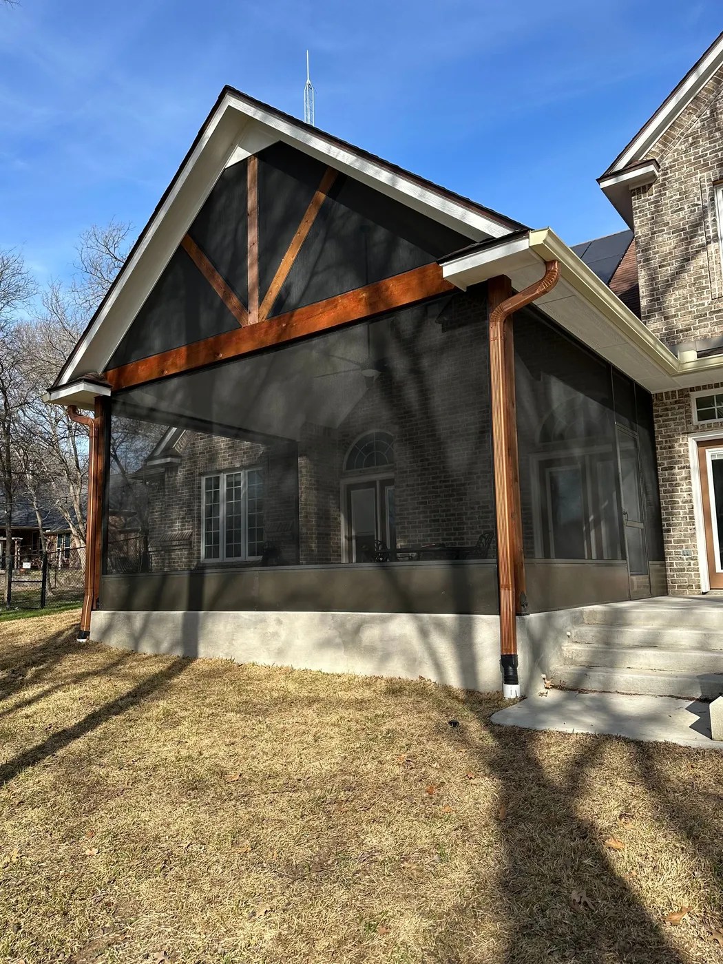 Residential Solar Screens & Roll Down Shades Grand Prairie Outdoor