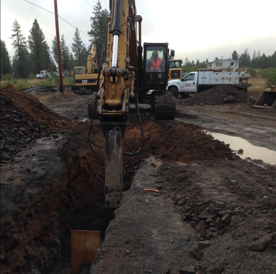 Open Trenching l Orchards, WA l Tilton Excavation Co.