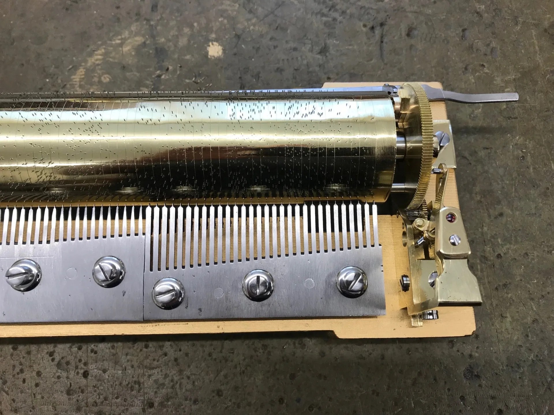 Musical Box Restoration to former glory