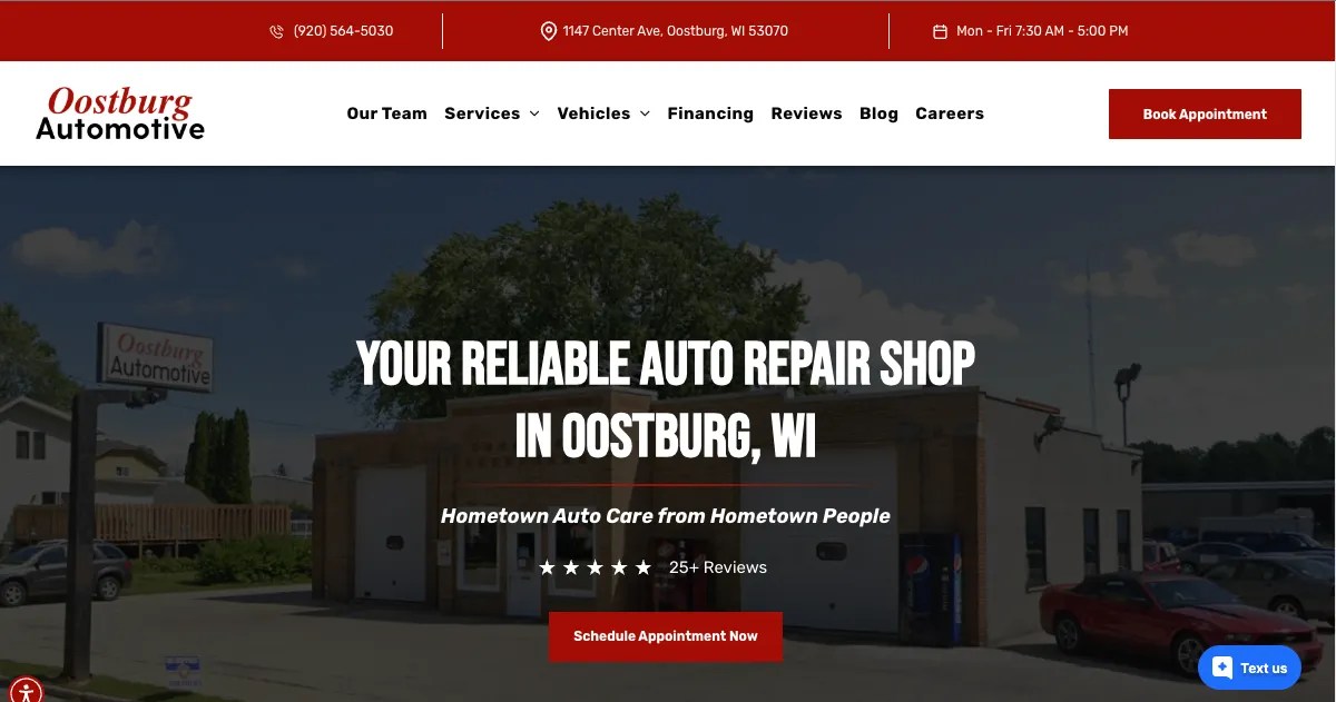 Hummer Auto Repair Oostburg, WI Oostburg Automotive
