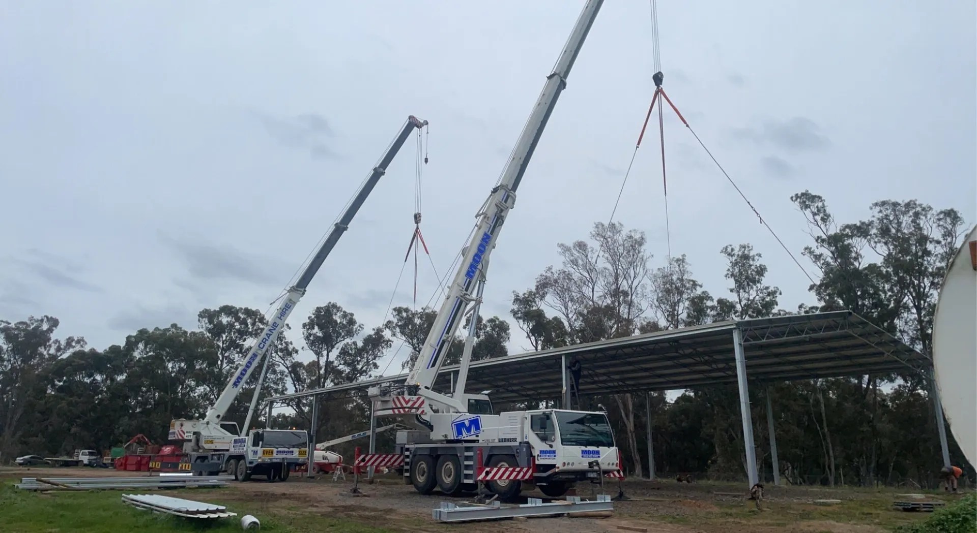 Crane Rental Shepparton, Vic Moon Crane Hire