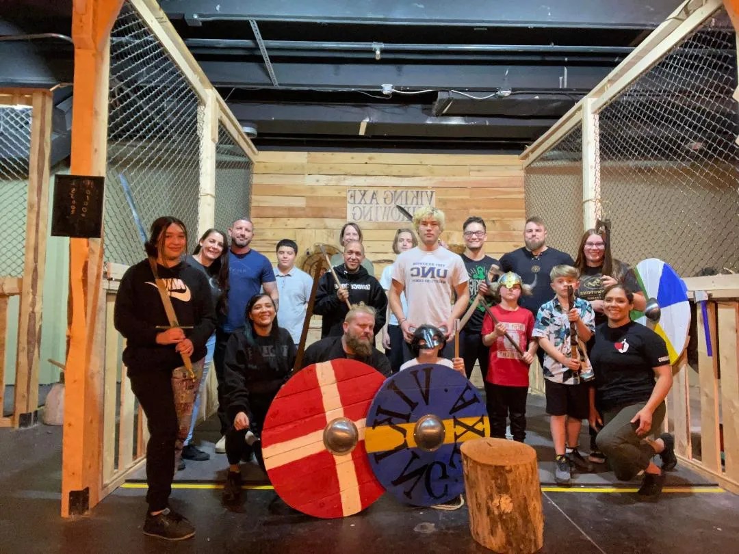 View Our Gallery Westminster, CO Viking Axe Throwing