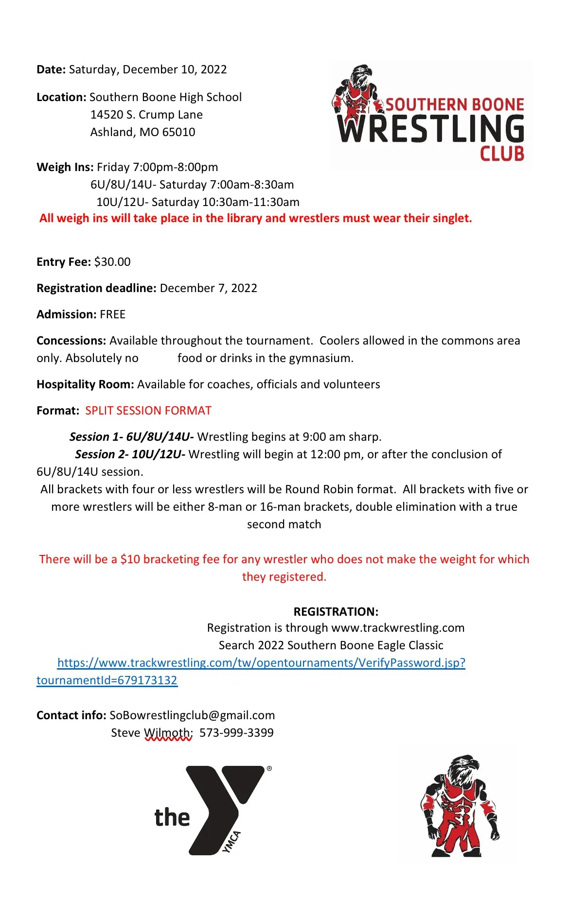 PALMYRA YOUTH WRESTLING CLUB PALMYRA, MO