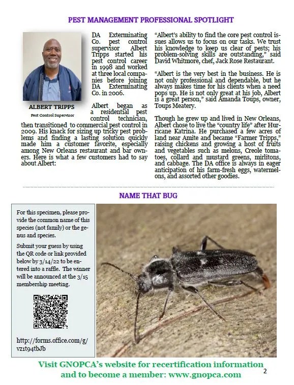 Bug Control Louisiana DA Exterminating Co, Inc.