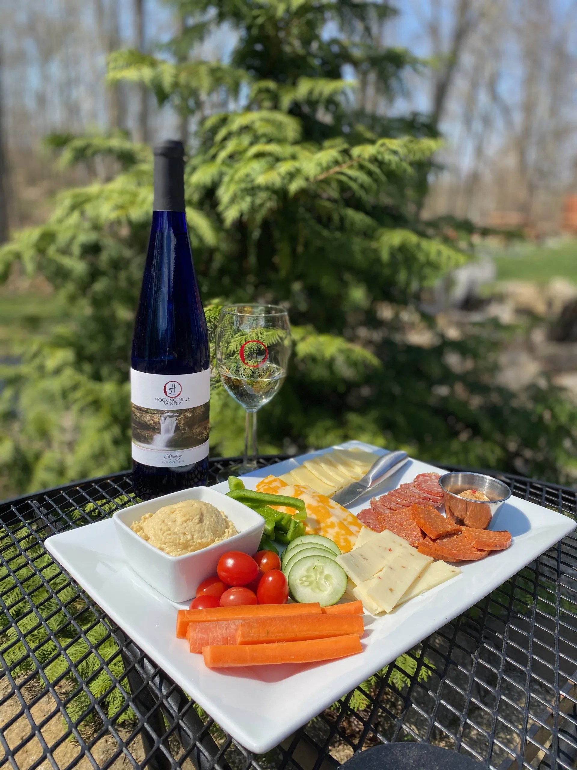 to the Hocking Hills Winery of Logan, Ohio