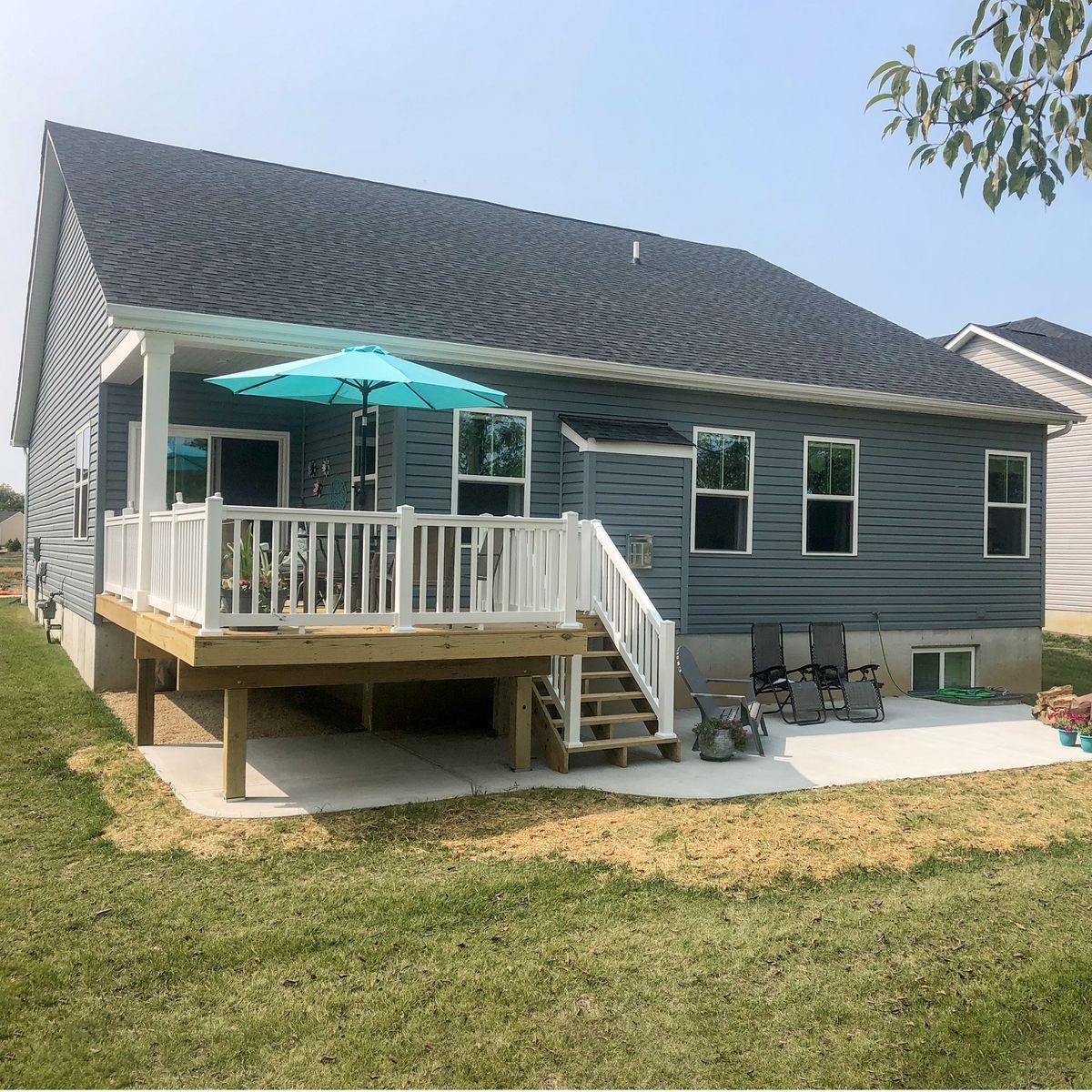 New Deck in Harrison, Ohio