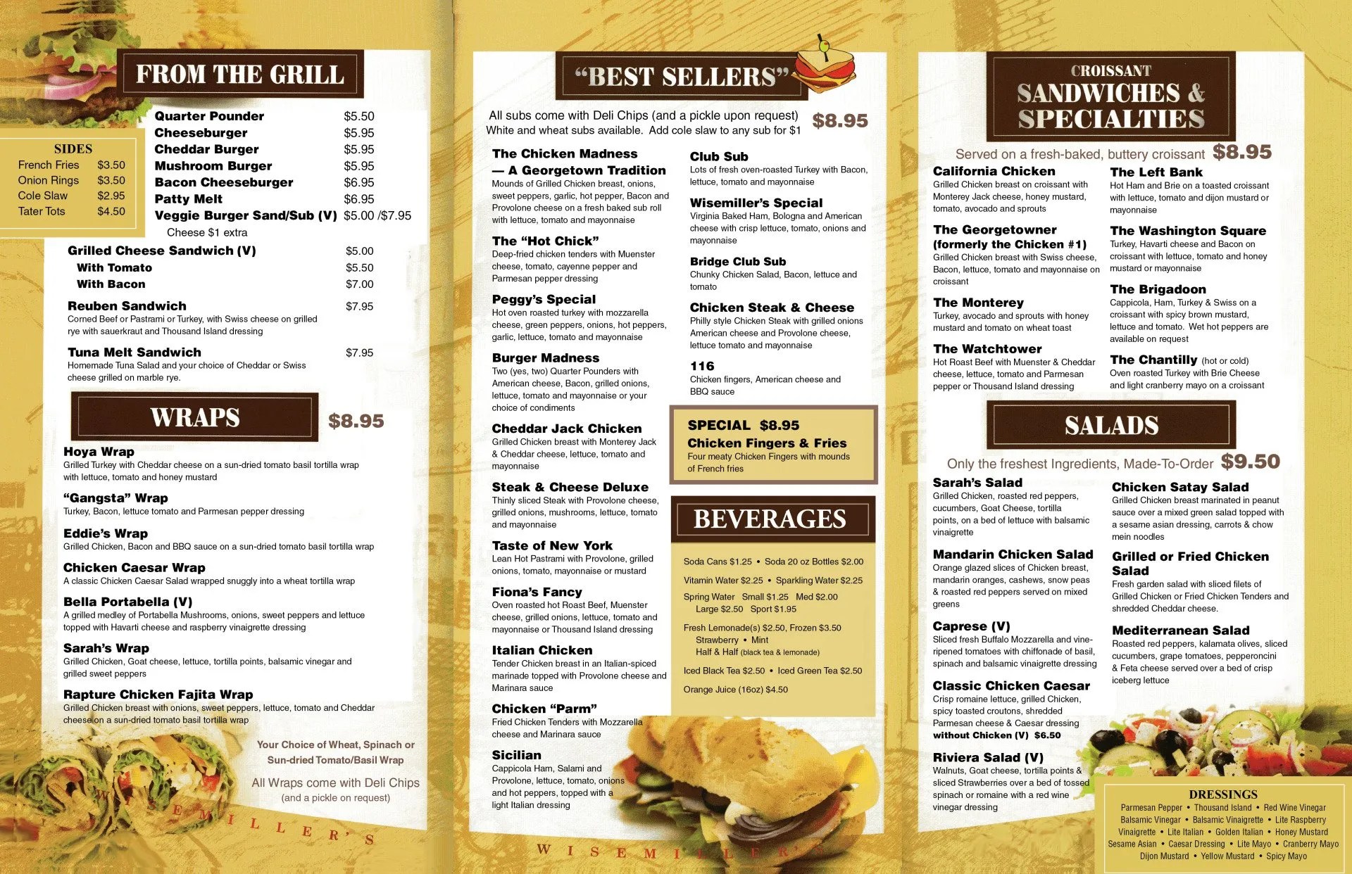 Menu Washington DC 2023338254