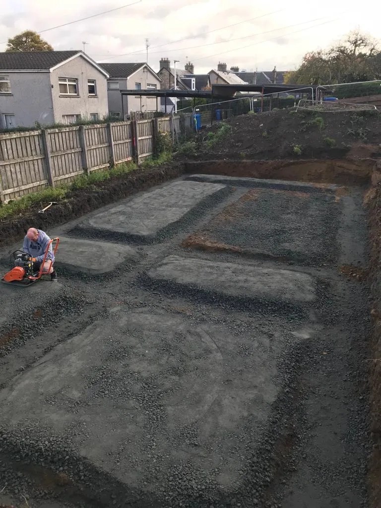 Groundwork Contractors in Glasgow Forth Valley Concrete