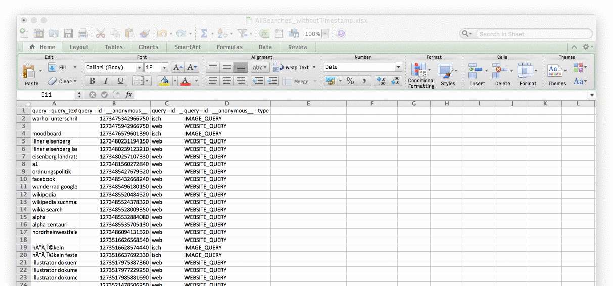 My Google Search History Tutorial · Lisa Charlotte Rost