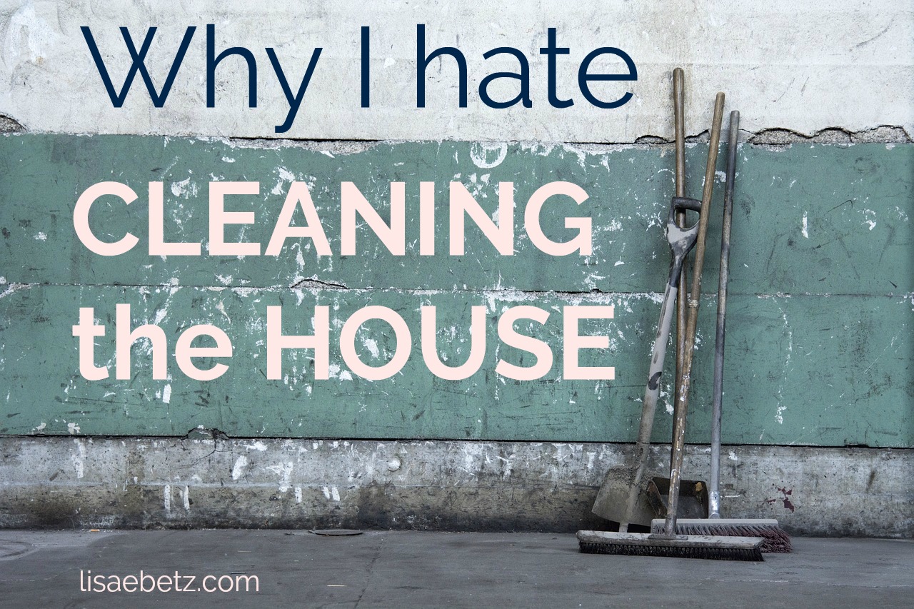 Why I Hate Cleaning the House (and maybe you do, too) Lisa E Betz