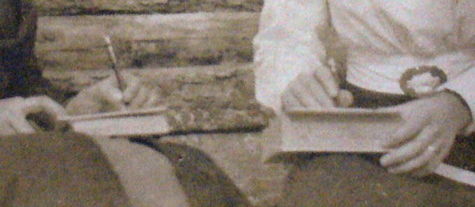 Details of women's hands