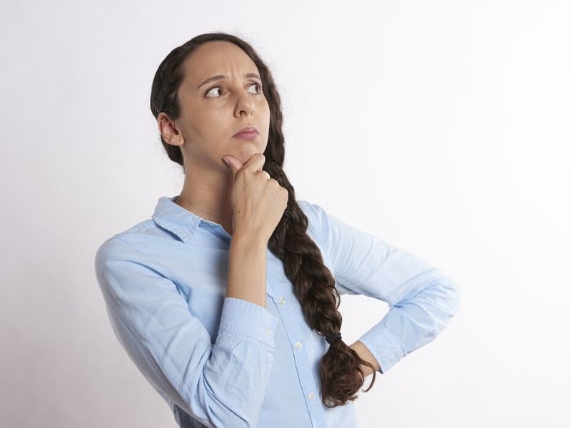 woman thinking