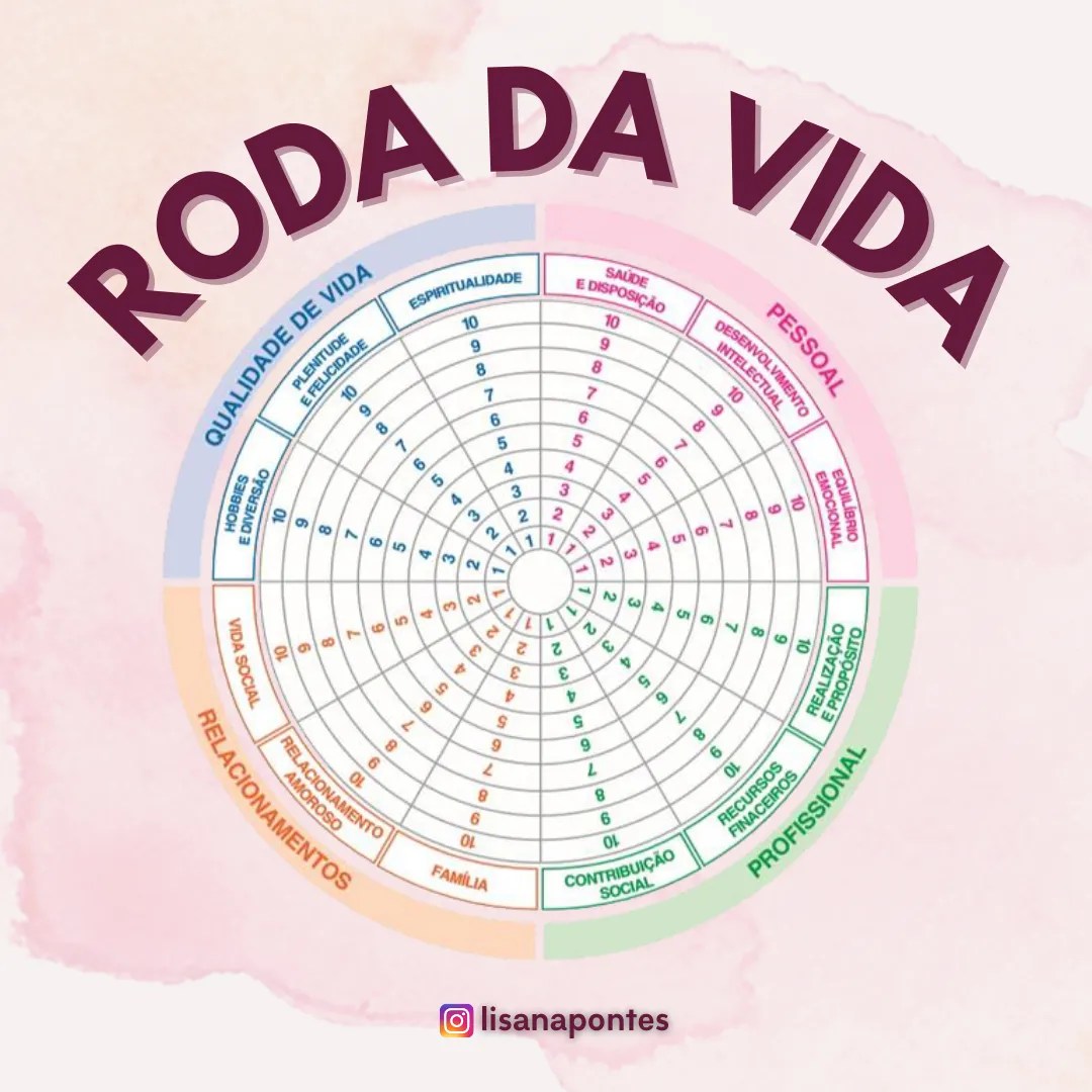 Roda da Vida O que é? Como Usar? Como Funciona? Lisana Pontes