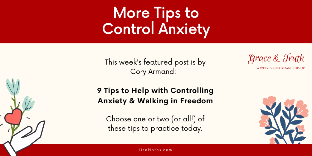 More Tips to Control Your Anxiety