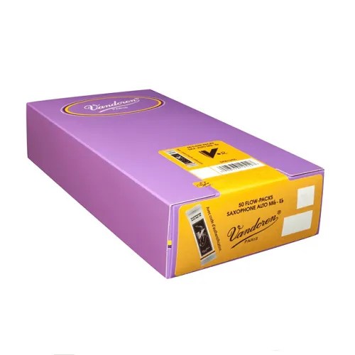 50 Vandoren Alto Saxophone Reeds V12 2.5