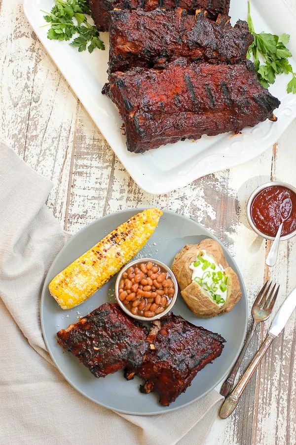 Easy OventoGrill Baby Back Ribs (Charcoal or Gas) Lisa's Dinnertime