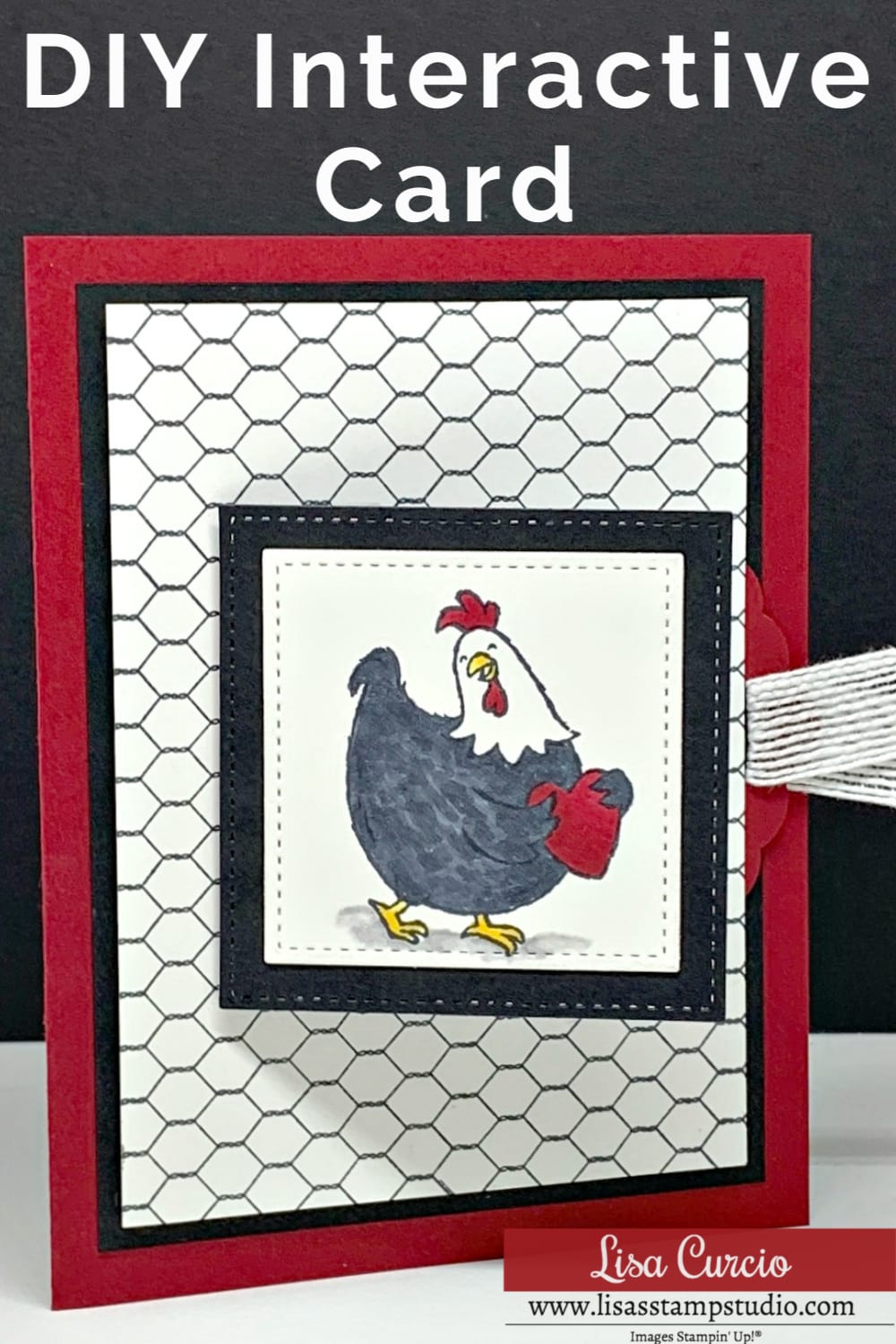 How to Make A Pull Tab Flap Card in Easy Steps Lisa's Stamp Studio