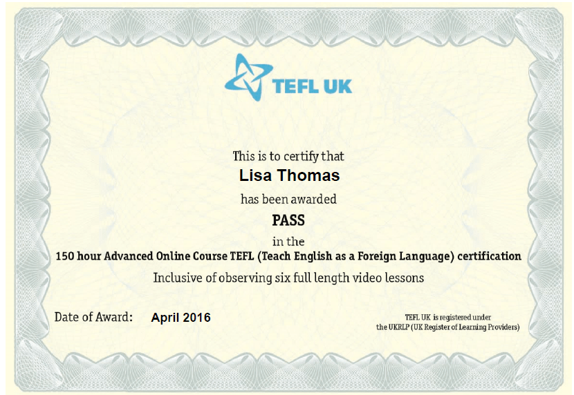 Teaching English as a Foreign Language/ Second Language