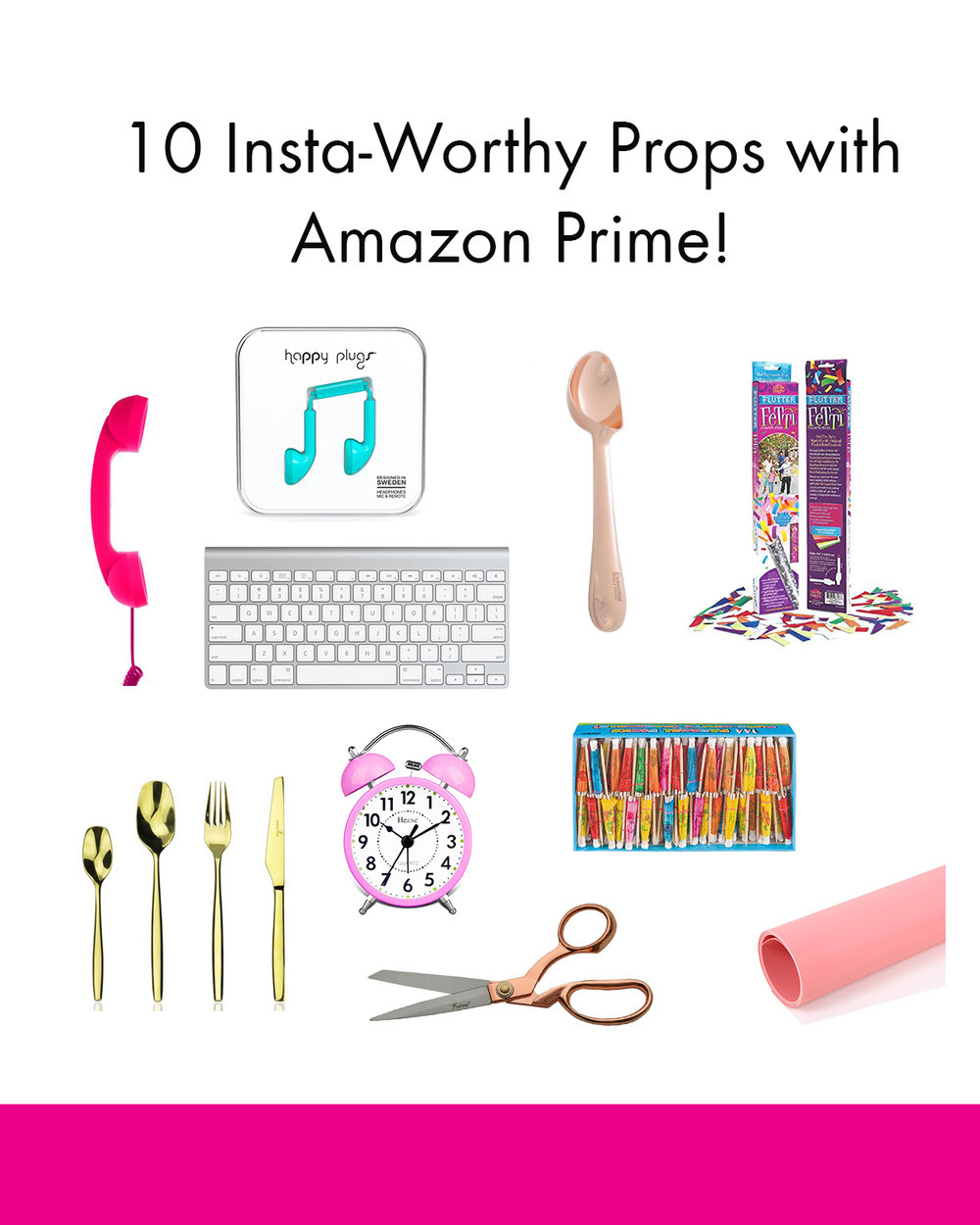 10 InstaWorthy Props with Amazon Prime Shipping LISH Creative