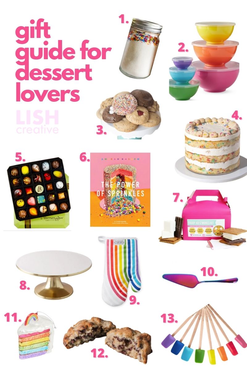 2020 Gift Guide for Dessert Lovers LISH Creative