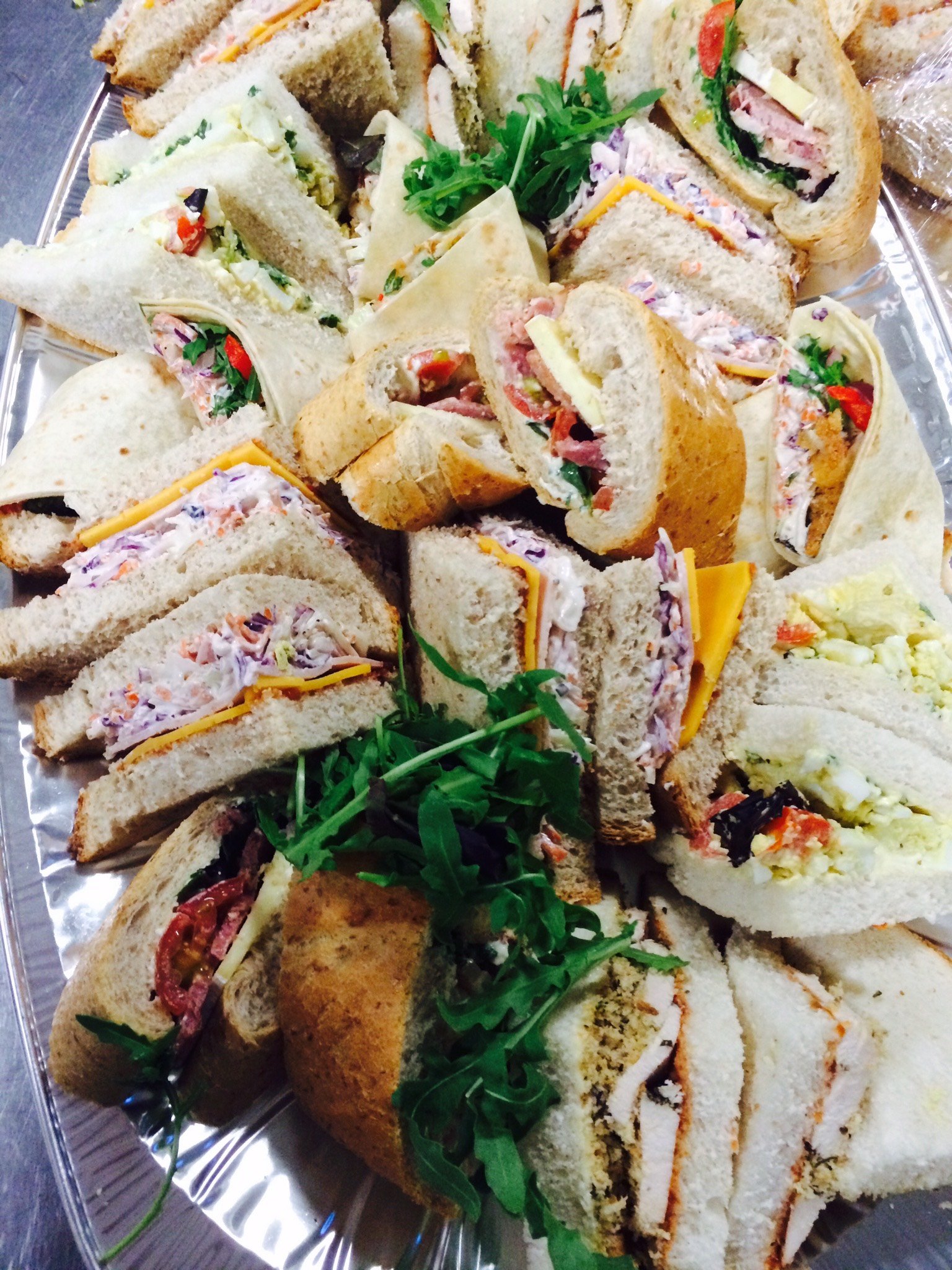 Sandwich Platter Lishh Catering & Café Cork