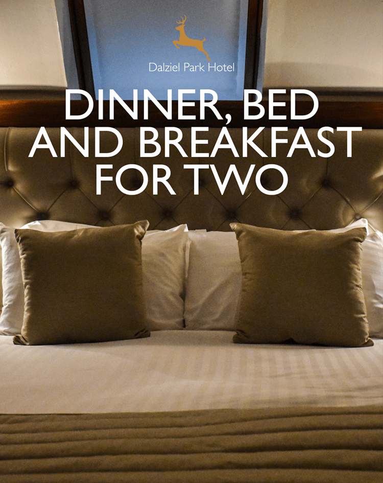 Dinner, Bed & Breakfast at Dalziel Park Hotel Deals Lisini Gifts