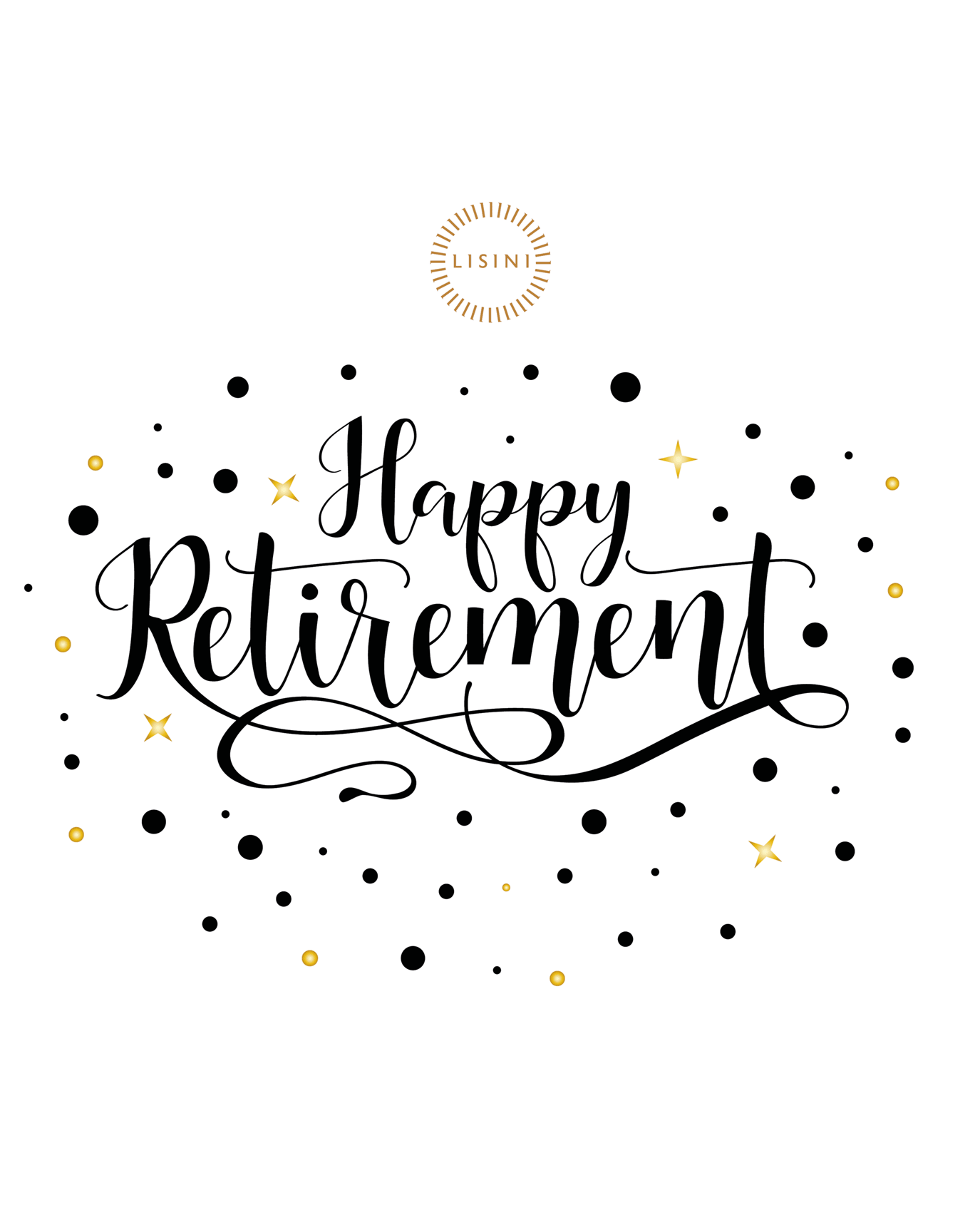 Happy Retirement Gift Card Gift Cards Lisini Gifts