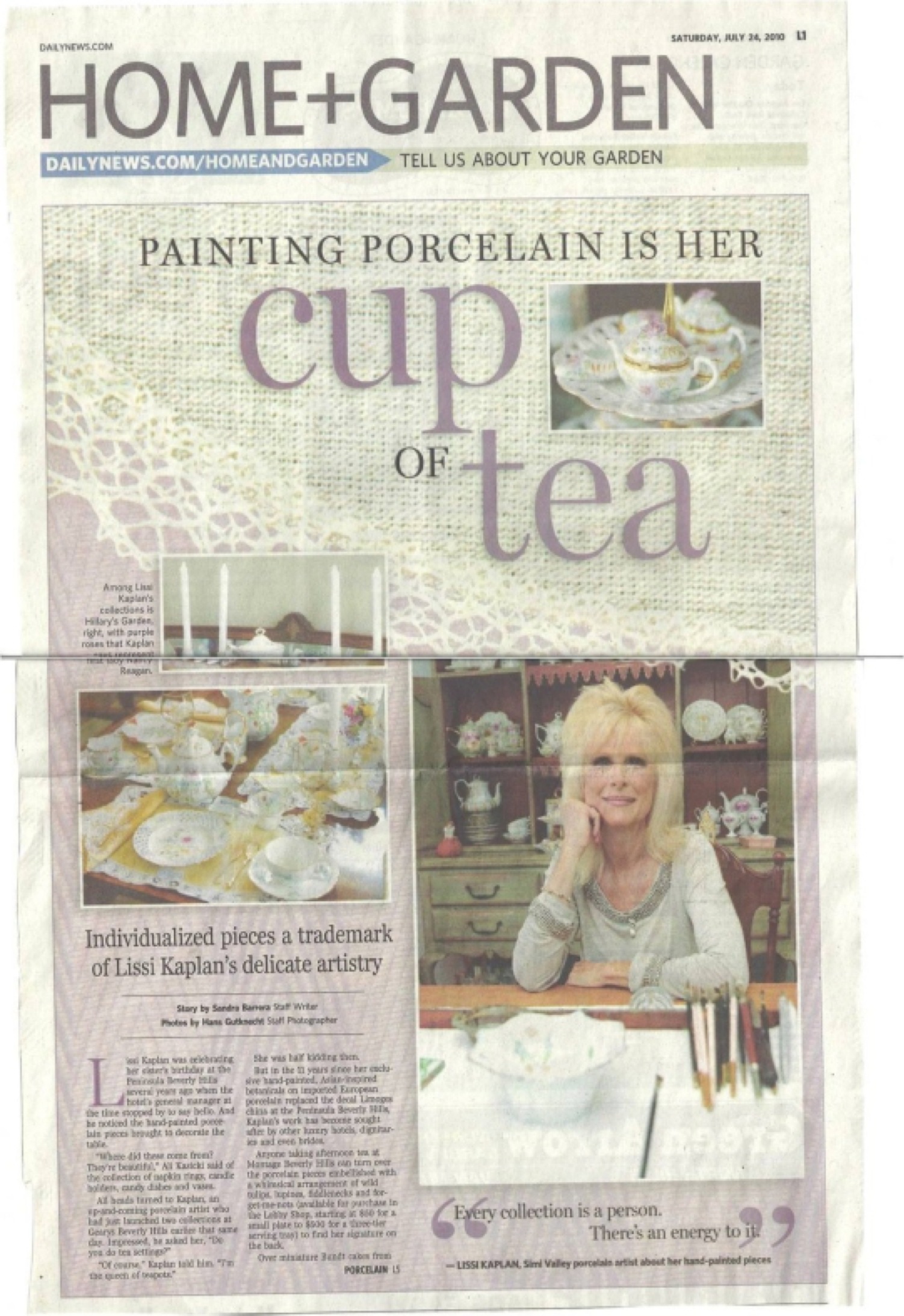Porcelain Painting Classes are now being offered ..Every Thursday 1130
