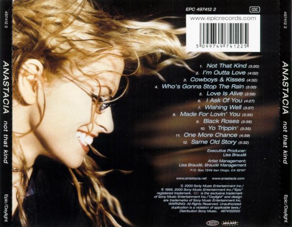 Anastacia Not That Kind (2000)