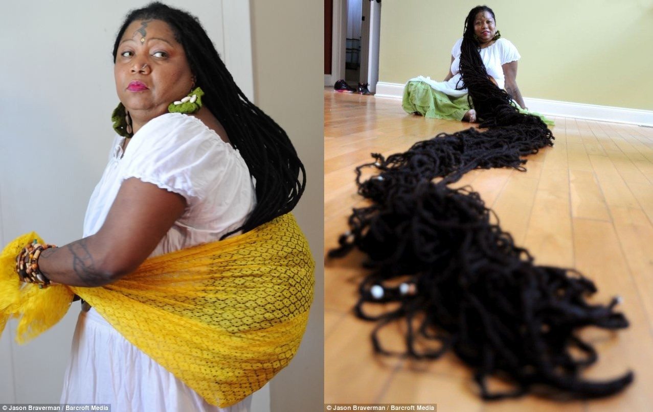 World�s Longest Dreadlocks Guess Its Length World�s Longest Dreadlocks Guess Its Length