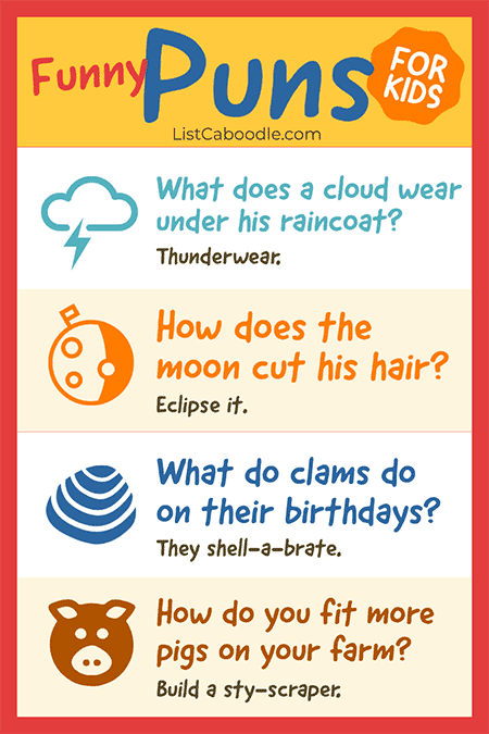 Pun Examples For Kids