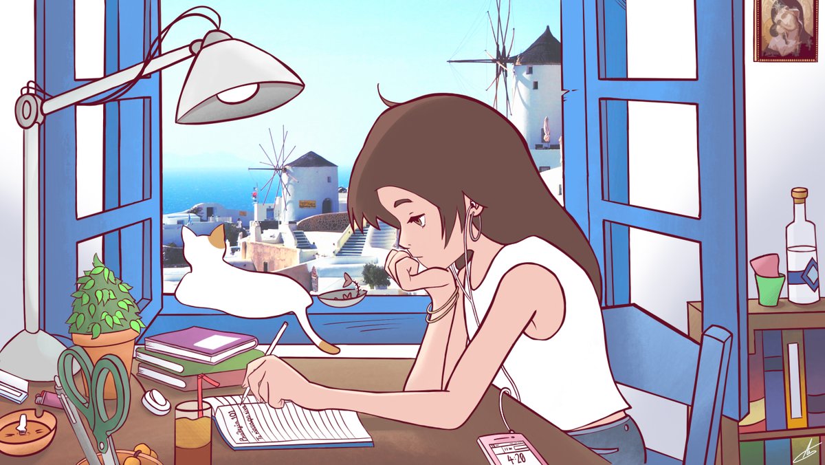 LoFi Beats Girl Challenge Türkiye�den Hollanda�ya Ünlü &quot;Study Girl