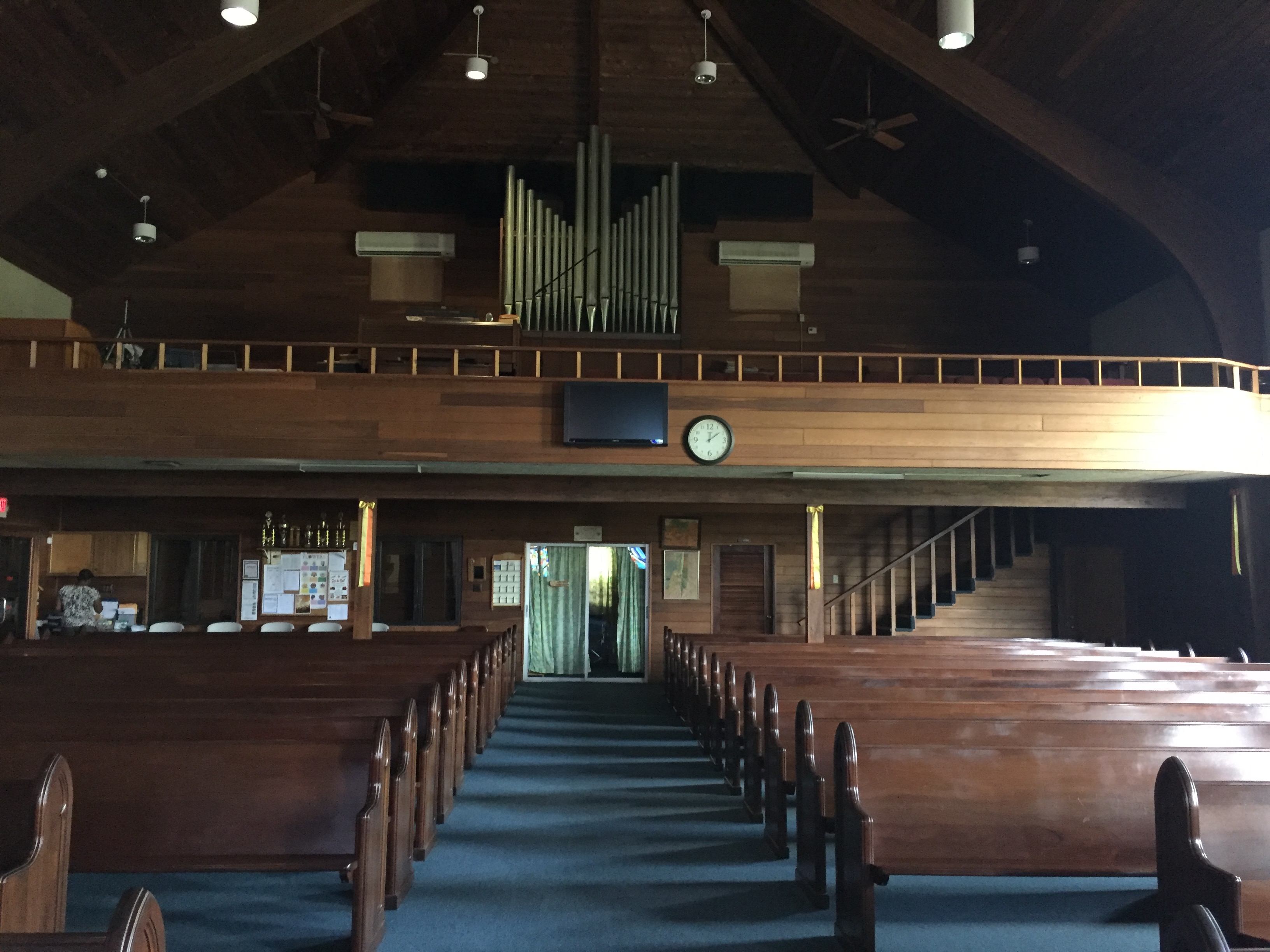 Moravian Churches on St. Thomas Listen to the Conch Shell