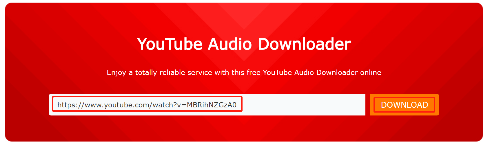 YouTube Audio Downloader listentoyoutube.ch