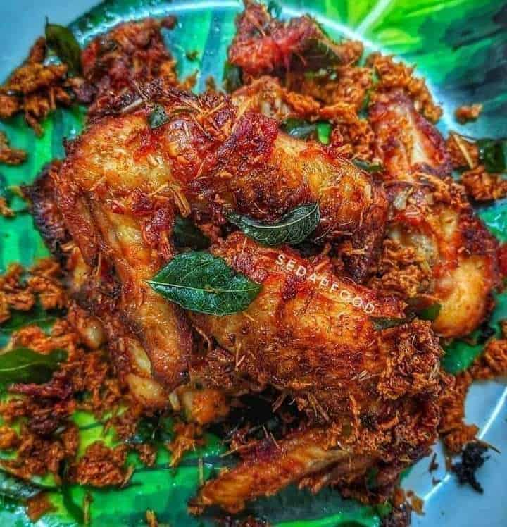 13 resepi Nasi Kukus Ayam Goreng Berempah Viral, Simple