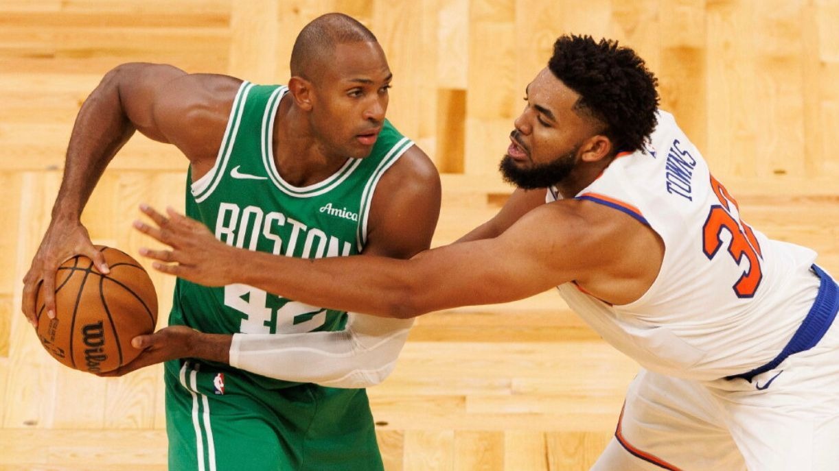 Se acerca el choque entre Al Horford y KarlAnthony Towns en playoffs
