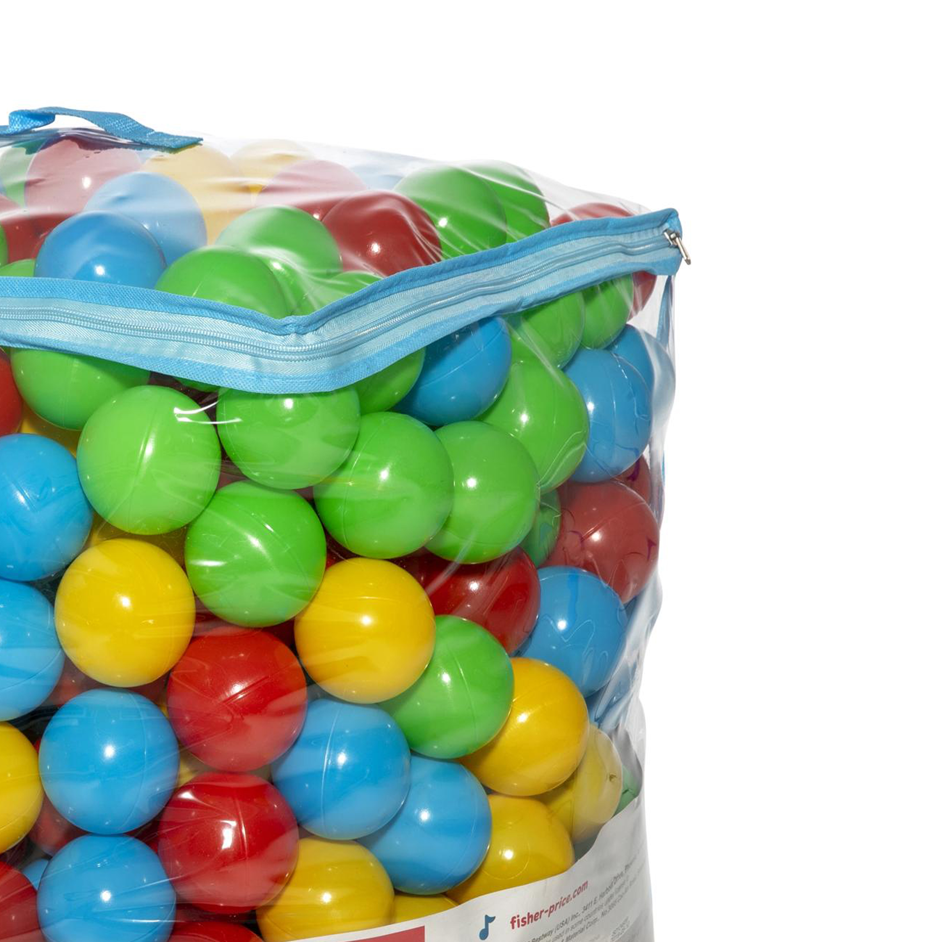 Bestway Fisher Price 93513E Small Plastic MultiColored Play Balls, 250