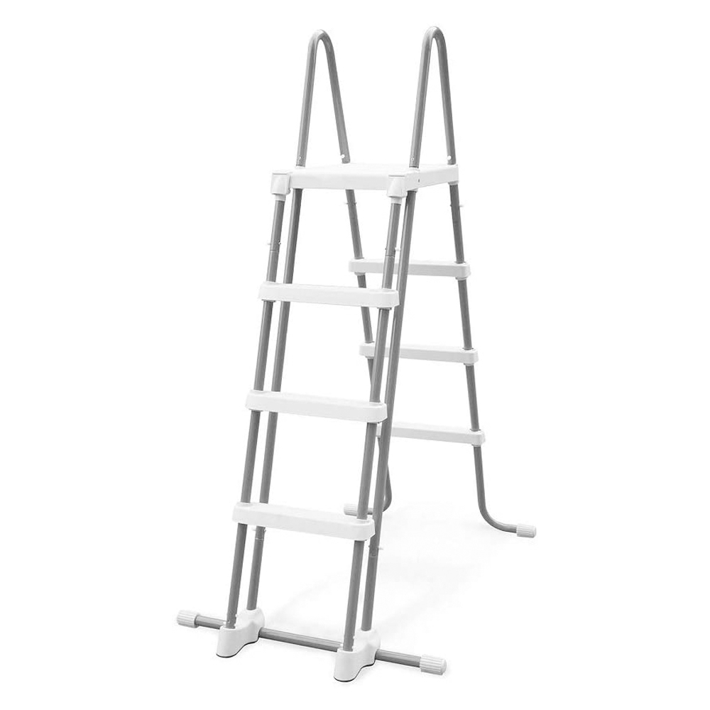 Intex 28077E Deluxe Pool Ladder with Removable Steps for 52 Inch Depth