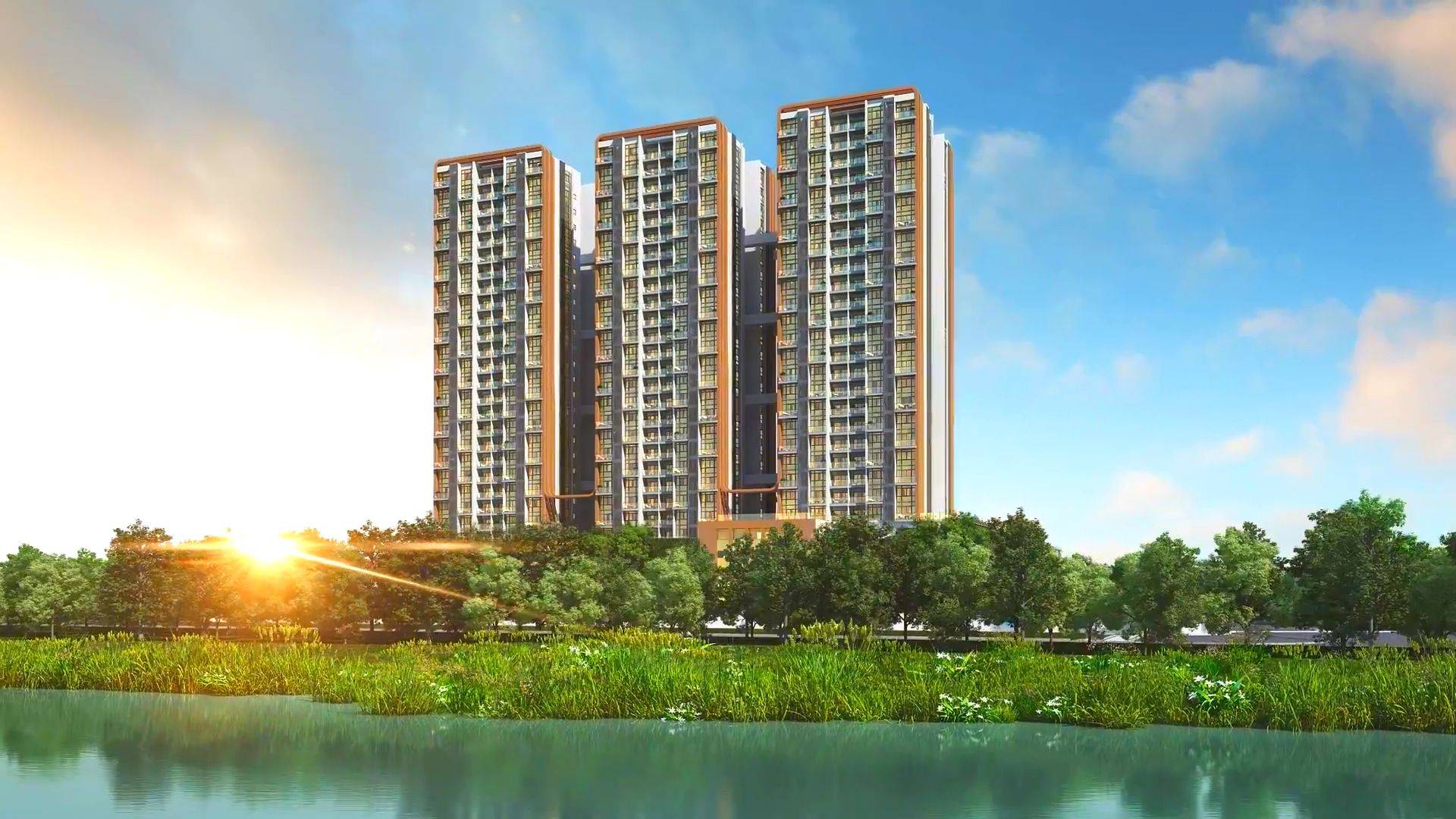 Duville Riverdale Grand 2 BHK and 3 BHK flats for sale in pune.
