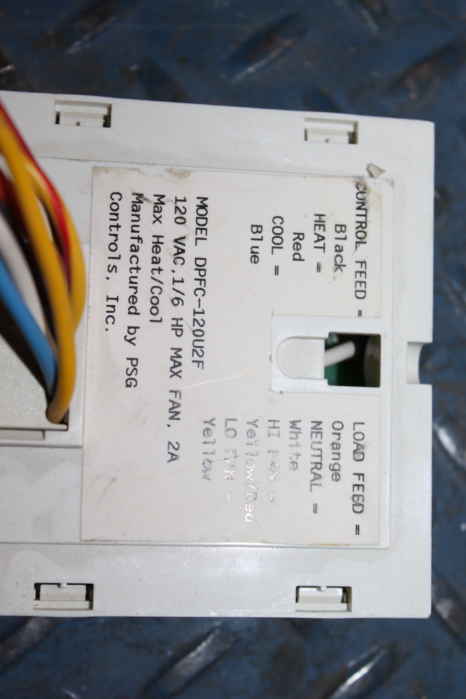 PSG CONTROLS DPFC120U2F HOTELSTAT DIGITAL THERMOSTAT eBay